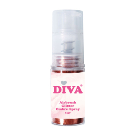 DIVA Airbrush Glitter Colorboom Spray Copper 8