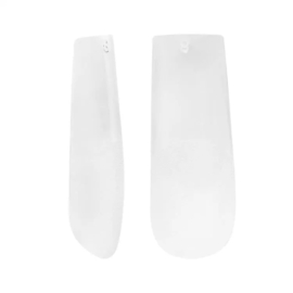 Invisible Flex tips 02 Clear Square - 300pcs ( Press On )