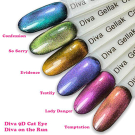 Diva Gellak Cat Eye - Testify 15ml - Diva On The Run Collection