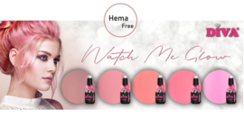 Diva Gellak Watch Me Glow Collection 15ml - Hema Free + gratis pigment