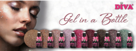 Diva Gel in a Bottle - Sparkling Stars - Luxe Serenity* 15 ml- Hema Free - TPO FREE