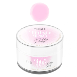 Yoshi THIXO PRO GEL UV LED Milky Pinky - 50ml - Self Leveling  - Low Heat - TPO Free