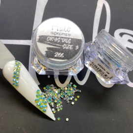 Halo Create - Size 2 Crystals Green AB 288s