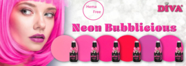 Diva Gellak Neon Bubblicious Feather Pink 10ml