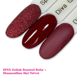 Diva Gellak Velvet Vally - Roasted Ruby - 15ml
