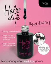 Halo Elite Hard Gel Uv Flexi-bond 15ml