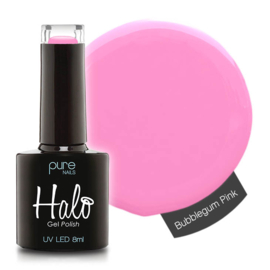 Halo Gel Polish 8ml Bubblegum Pink ( The Core Collection )