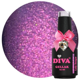 Diva Gellak Cat Eye - Lady Danger 15ml - Diva On The Run Collection