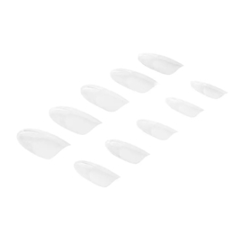 Invisible Flex tips 01 Clear Oval - 300pcs ( Press On )
