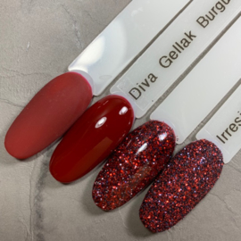 Diva Gellak Burgundy 15 ml - Can You Resist Collection