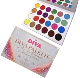 DIVA® Pigment Palette – 24 Nail Art Pigmenten
