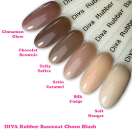 Rubber Base Choco Blush - Silk Fudge  - 15ml  -  Hema Free - TPO Free 