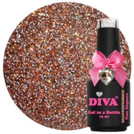 Diva Gel in a Bottle - Sparkling Stars - Pure Elegance * 15 ml - Hema Free - TPO FREE