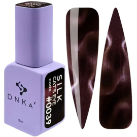 DNKa' Gel Polish Wine Red Cat Eye Silk  - 0039