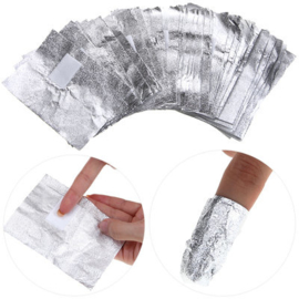 Foil Nail Wraps - 100pcs - 4458