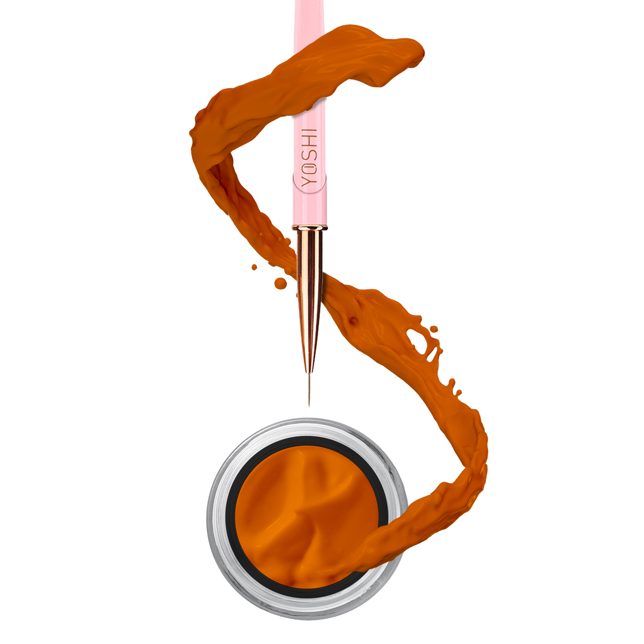 YOSHI Paint Gel Carrot  - HEMA Free - TPO Free
