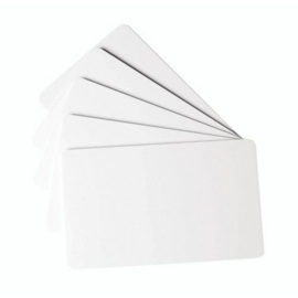 Cartes PVC de Présentation Blanches - 25 pièces