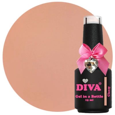 Diva Gel In A Bottle Glamour Nail Gallery Elegant - Classy 15ml - Hema Free - TPO Free