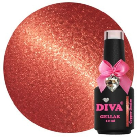 Diva Gellak Cat Eye Rouge Obsession Collectie - 6x10ml + Gratis Color Pop Stickers  +  Bear Magneet