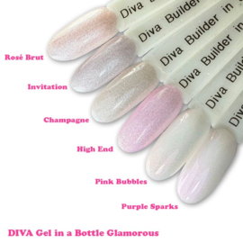Diva Gel in a Bottle - Glamorous - Champagne 15 ml - Hema Free - TPO Free