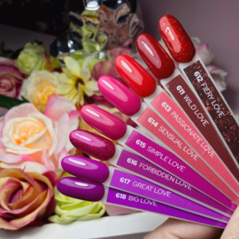 Yoshi Gelpolish Love  Collection 8 x 6ml - TPO Free
