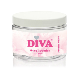 Diva Acryl Poeder French White 45 gram