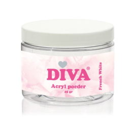 Diva Acryl Poudre French White 45 gram