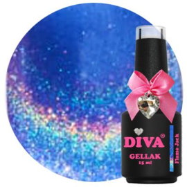 Diva Gellak Cat Eye Holo Rainbow Flame Jack 15ml