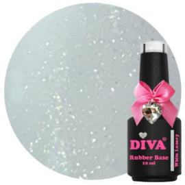 Diva Gellak Rubber Basecoat White Luxury 10ml