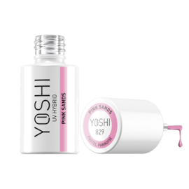 Yoshi Gelpolish Pastel Paradise - Pink Sands 6ml - 829 - HEMA FREE - TPO FREE