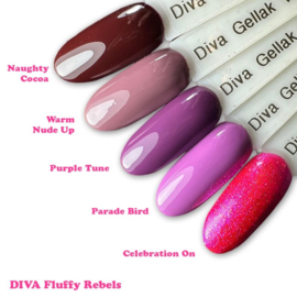 Diva Gellak Fluffy Rebels Collection - 5x10ml  - Hema Free - TPO Free