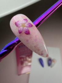 3D Nail Sticker Bloemen - 12891