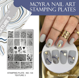 Moyra Stamping Plate 134 Texture 3