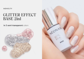 Glitter Effect Base Silver Twinkle - 7.2ml - 9880-7