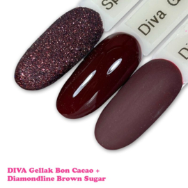 Diva Gellak Velvet Valley Bon Cacao 10ml - Hema Free - TPO Free