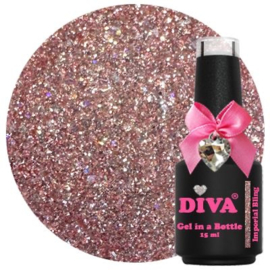 Diva Gel in a Bottle - Sparkling Stars - Imperial Bling* 15 ml - Hema Free - TPO FREE
