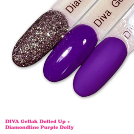 DIVA Gellak Color Me Purple - Dolled Up 10ml Hema Free