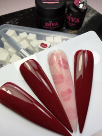 Diva Gellak I Dare You Red Diva - Bourbon Red - 10ml - Hema & TPO Free