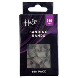 Halo Sanding Bands - schuurrolletjes  White 240 pack 100