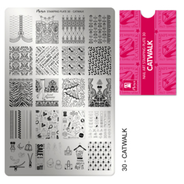 Moyra Stamping Plate 030 Catwalk