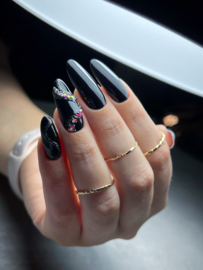 Yoshi Gelpolish Essence - Woman in Black 6ml - 605 (zwart)  - TPO Free