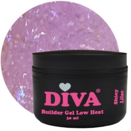 Diva Builder Gel Shiny Lilac - 30 ml - Low Heat 