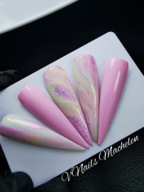 PVC Showkaartjes Wit - Nail Art Display Cards - 25 stuks