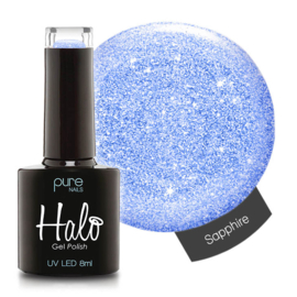 Halo Gel Polish 8ml *Sapphire*  ( Ice Crystals Collection )