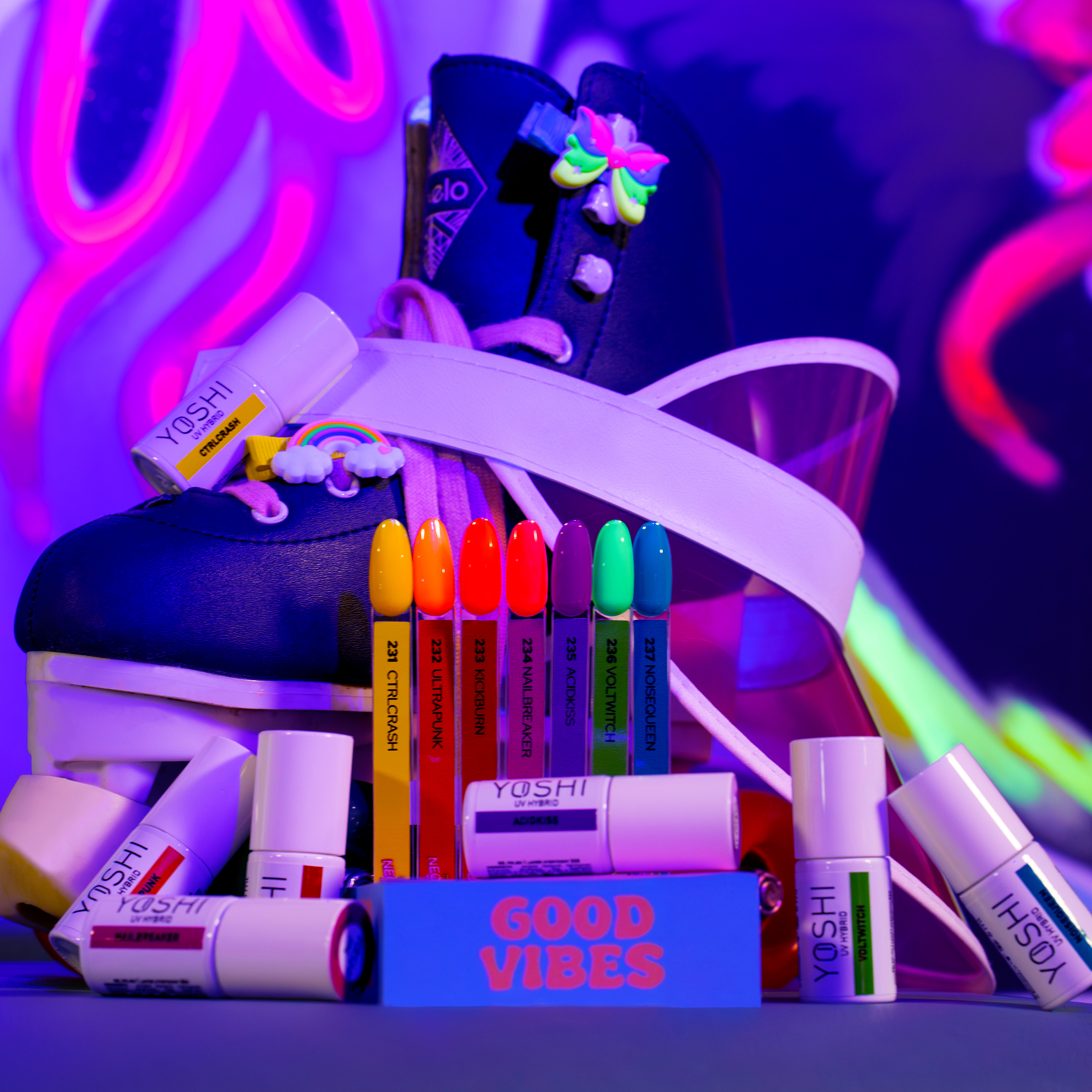 Yoshi Gelpolish Neonarchy 232 Ultrapunk 6ml - Hema Free - TPO Free