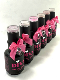 Diva Gel in a Bottle - Glamorous - Champagne 15 ml - Hema Free - TPO Free