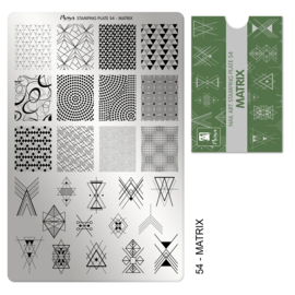 Moyra Stamping plate 054 Matrix