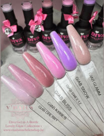 Diva Gel in a Bottle Lovely Glow 1 Collection -  6x15ml - Hema Free + Gratis Fineliner