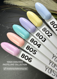 Yoshi Gelpolish Cooltove Pastelove Collection  6 x 6ml - TPO Free