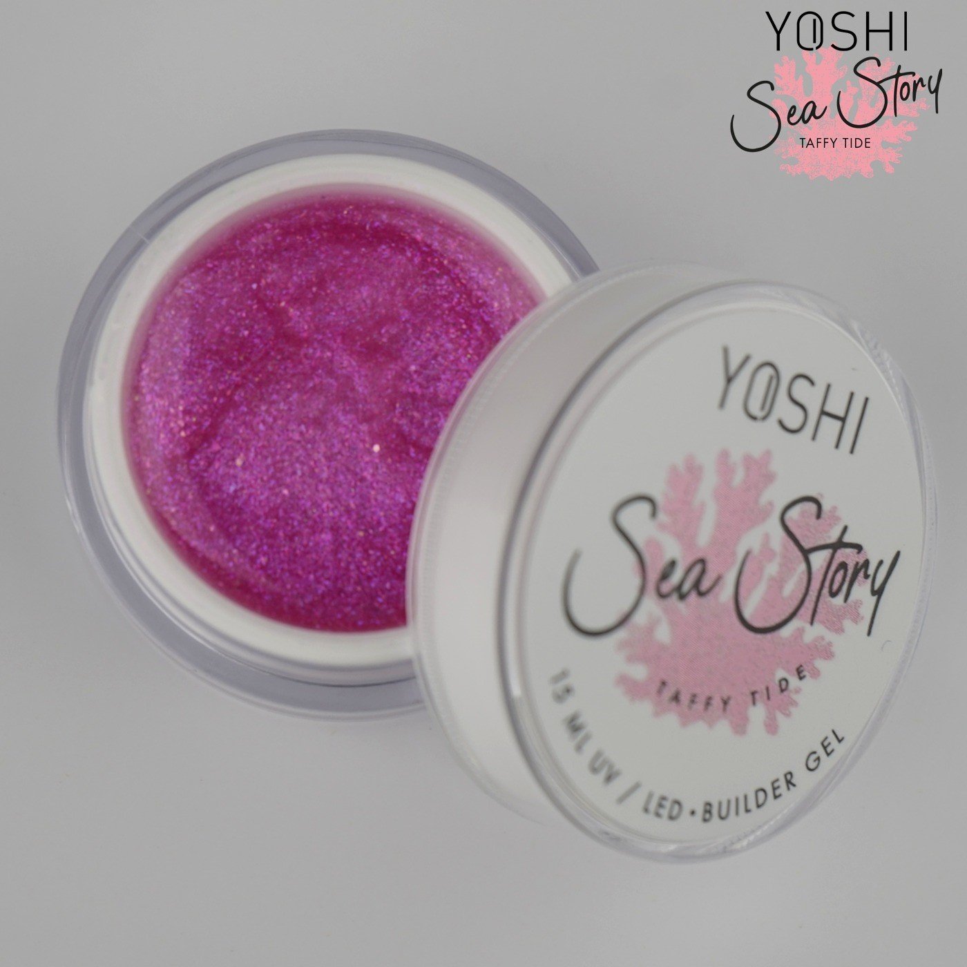 Yoshi Sea Story Taffy Tide - 15ml - Glitter Effect  - Low Heat -  TPO Free